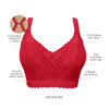 Parfait Lingerie Bralette Adriana Wire-Free Lace Bralette - Racing red