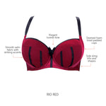 Parfait Lingerie Underwire bra Charlotte Underwire Padded Bra - Rio Red