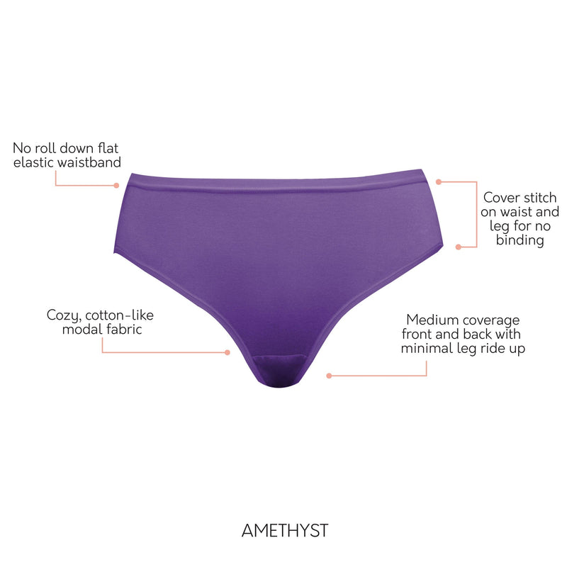 Parfait Lingerie Hipster Cozy Hipster Panty  - Amethyst