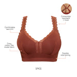 Parfait Lingerie Dalis Wire Free Bralette - Spice