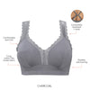 Parfait Lingerie Bralette Dalis Wire Free Bralette - Charcoal