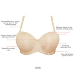 Parfait Lingerie Elise Strapless Bra - Bare