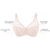 Parfait Lingerie Wire Bra Marrianne Unlined Wire Bra - Porcelain/White