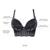 Parfait Lingerie Pearl Longline Plunge Bra  - Black