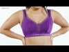 Dalis Wire Free Bralette - Amethyst